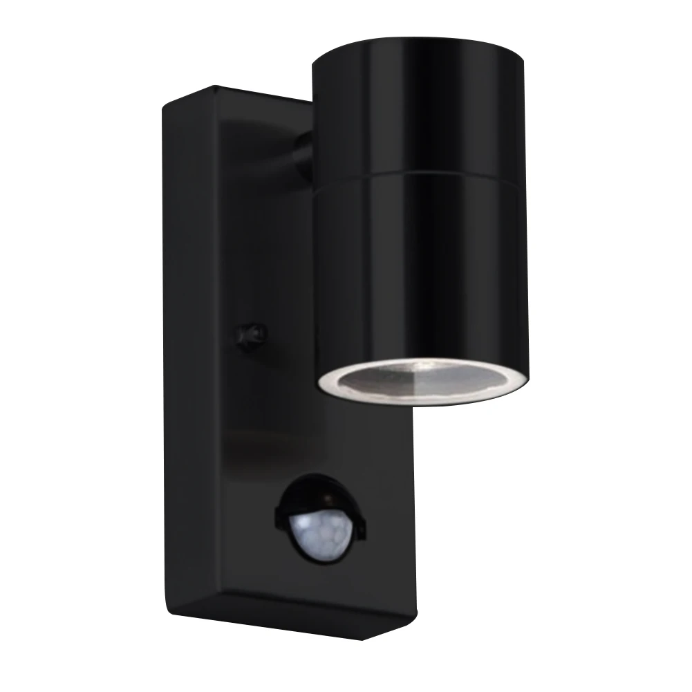 

Stainless Steel Easy Install Energy Saving Night Yard Wall Light Walkway PIR Motion Sensor Automatic Induction Single Head Down