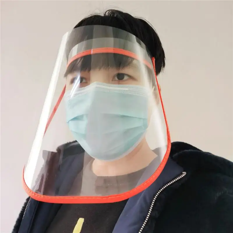 2pcs Face Sheild Маскa Outdoor Travel Sunscreen Full Mask Transparent Isolation Anti-foam Motorcycle | Автомобили и мотоциклы