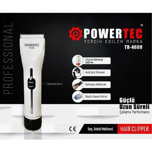 Powertec Tr-4600 Professional Shaving 