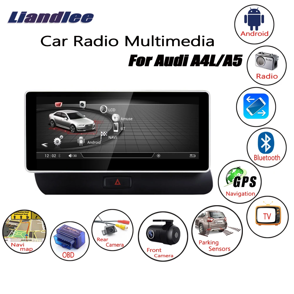 Автомобильный Android для Audi A5 2010 ~ 2017 стерео радио оригинальный стиль Carplay Mirror Link
