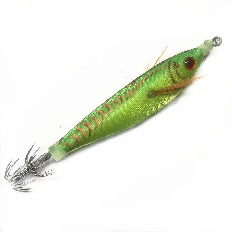 

1Pcs 10cm 10g Squid Jigs Fishing Squid Lures Light Jigs For Fishing Tackle Glow Jigging Octopus