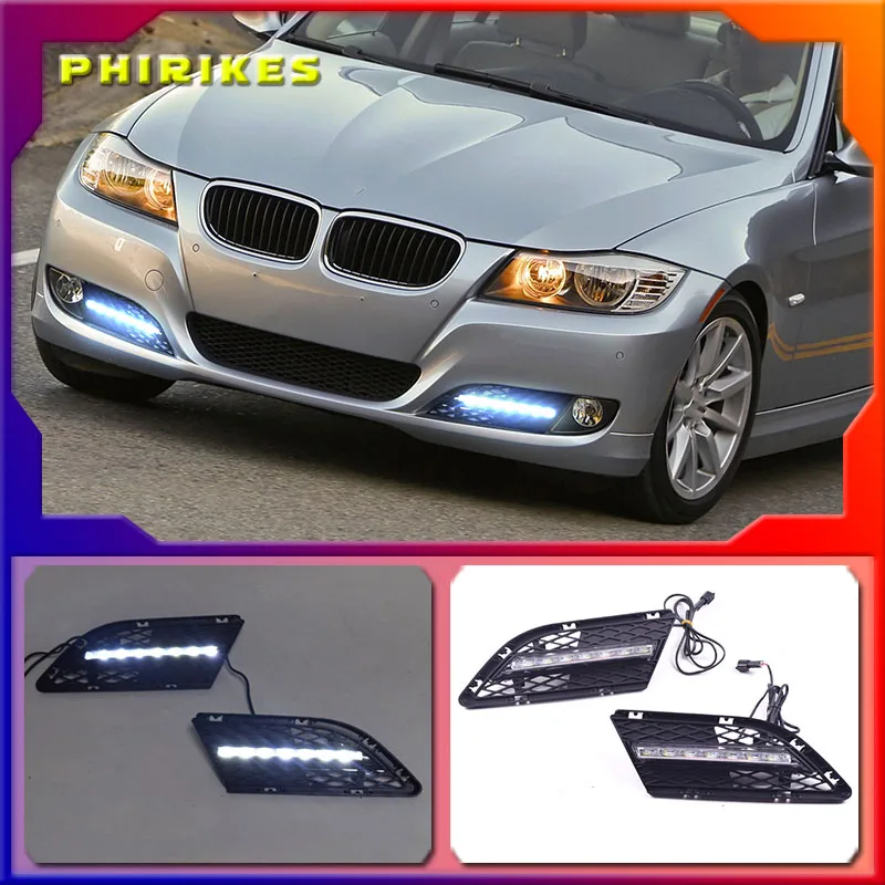 2PCS Car LED DRL For BMW E90 3series 328i 320i 323i 325i 330i 2010 2011