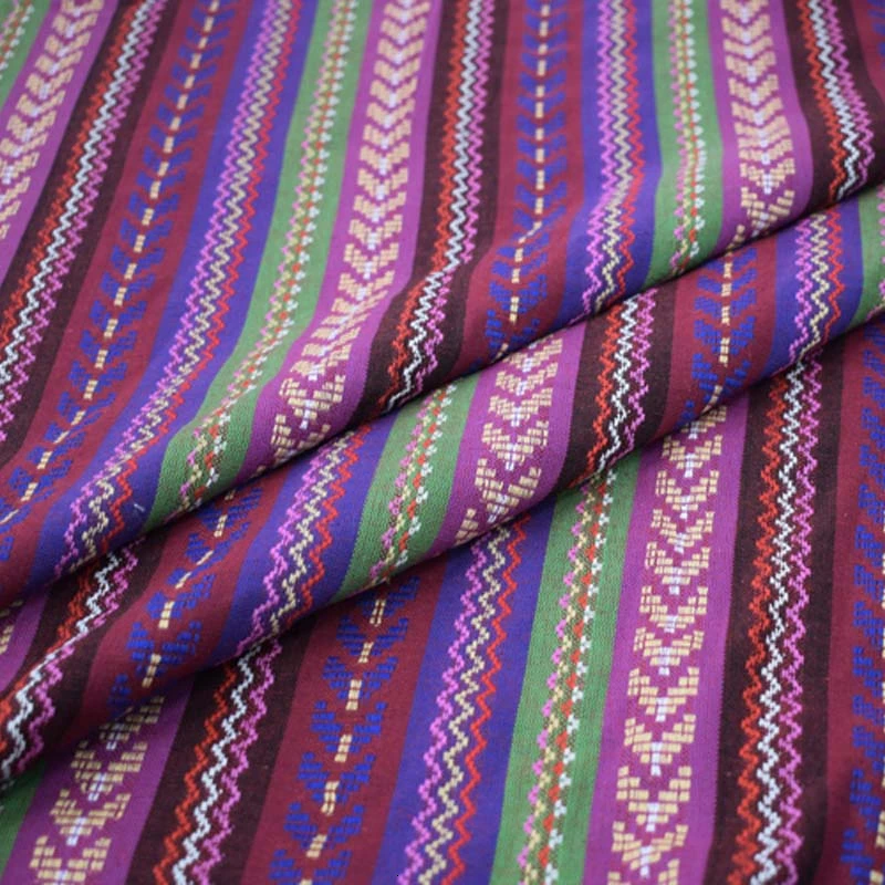 Разноцветная полосатая жаккардовая ткань для пальто юбка Базен riche getzner ткань tissu африканская telas metro tissus africain tela