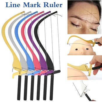 

Tattoo Eyebrow Bow Arrow Thrush Artifact Measurement Tool Eyebrow Mark Dyeing Lining Semi-Permanent Makeup