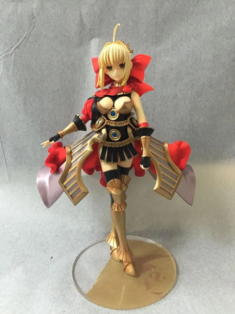 

Anime Fate/stay Night zero myth Saber in red fighting armor saber One piece Ver. Action figure PVC 25cm Extra model sexy doll