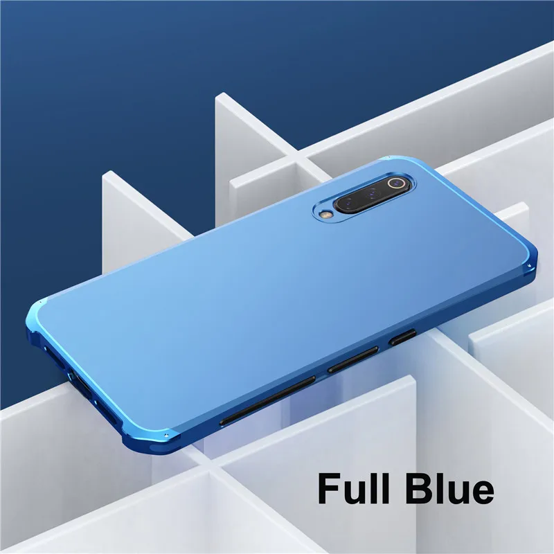 Shockproof Mi 9 Armor Case for Xiaomi Mi 9 Case Metal Frame Hard PC Cover Coque for Xiaomi Mi 9 Pro Case Anti-Drop Mi 9 Funda