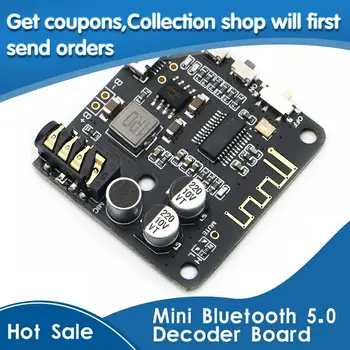 

Mini Bluetooth 5.0 MP3 Decoder Board Audio Receiver MP3 Lossless Player Wireless Stereo Music Amplifier Module