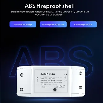 

Smart Home EWeLink 2.4G RM Smart Switch With Alexa Google Home Bluetooth Protocol APP Control Switch Module Remote Control
