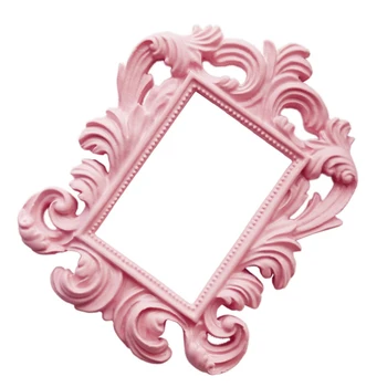

Baroque Frame Pink Peephole Picture Frame Photoprint Wedding Supply Wedding Favors Photo Prop Ornaments Home Decor Door