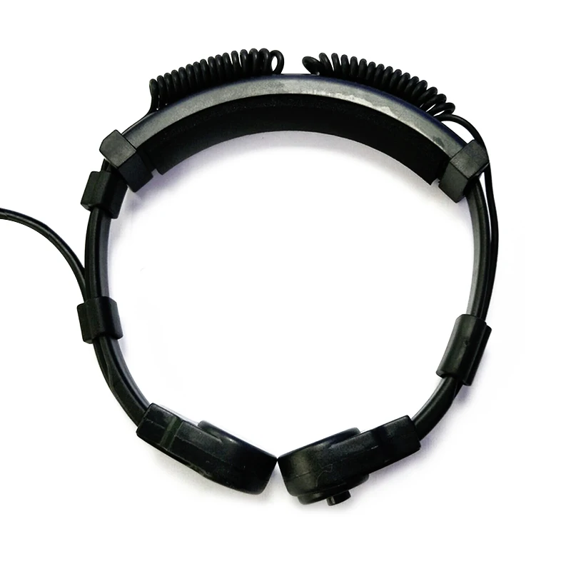 Flexible Throat Mic jack 3 5mm Microphone Covert Acoustic Tube Earpiece Headset for Iphone android moblie phone