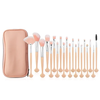 

20pcs Professional Make up Brush Kit Shell Shaped Eyeshadow Brow Concealer Blusher Powder Foundation Multi-function Cosmetic
