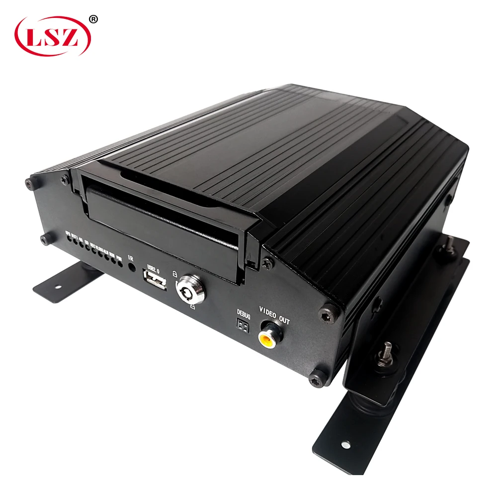  LSZ directo de fábrica 4g gps móvil dvr ahd hdd/tarjeta sd mdvr control remoto de posicionamiento b