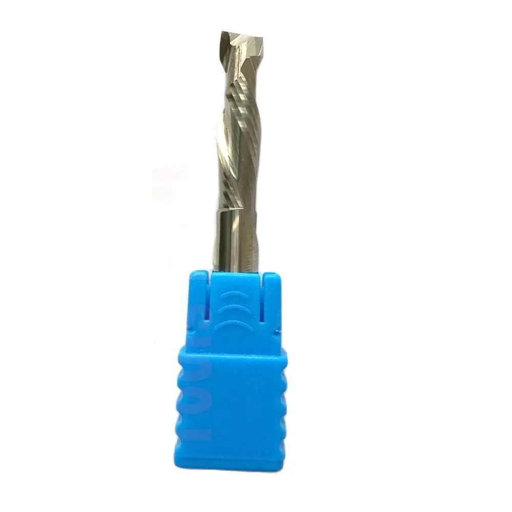 

6X25mm UP &DOWN Cut Two Flutes Spiral Carbide Mill Tool Cutters for CNC Router, Compression Wood End Mill Cutter Bits