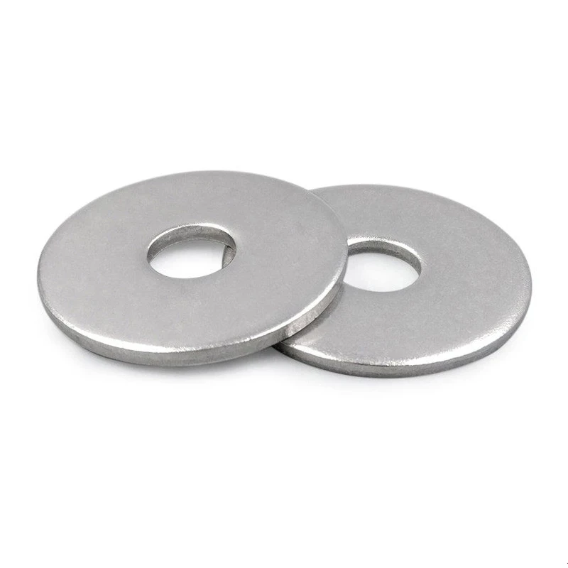 225pcs Big Flat Washers Set 304 Stainless Steel Large Size Gasket non-standard Plain Washer GB97 M3 M4 M5 M6 M8 M10 M12 Kit