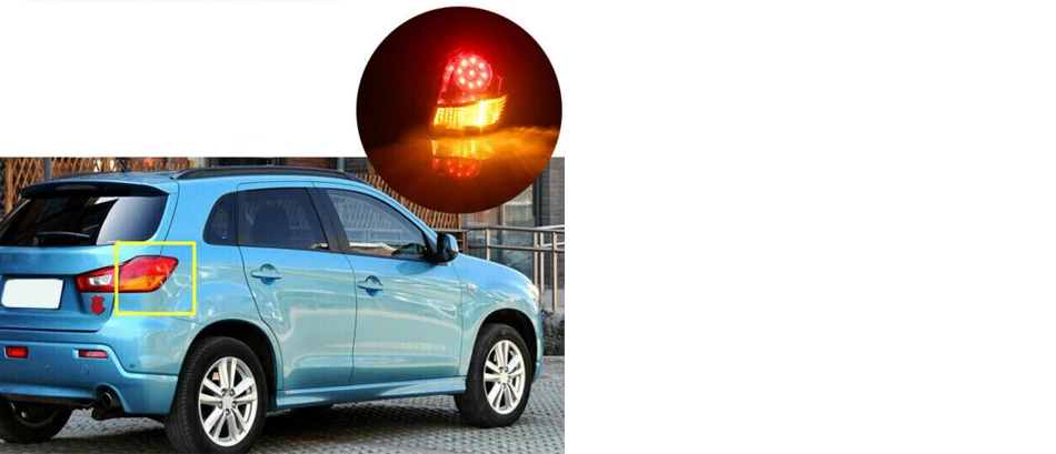 Автомобильный правый внешний задний фонарь Тормозная лампа 8330A689 подходит для Mitsubishi Outlander Sport ASX RVR 2011 2012 2013