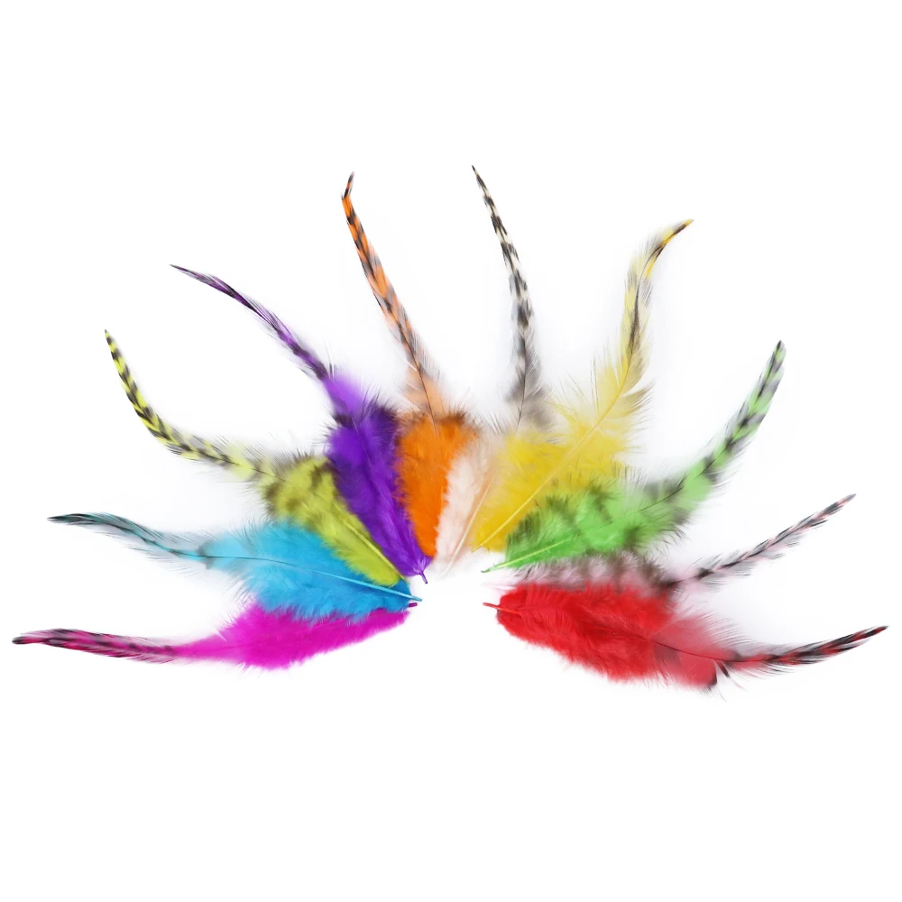 100PCS Natural Rooster Chicken Feather 10 15 CM Party Diy Crafts