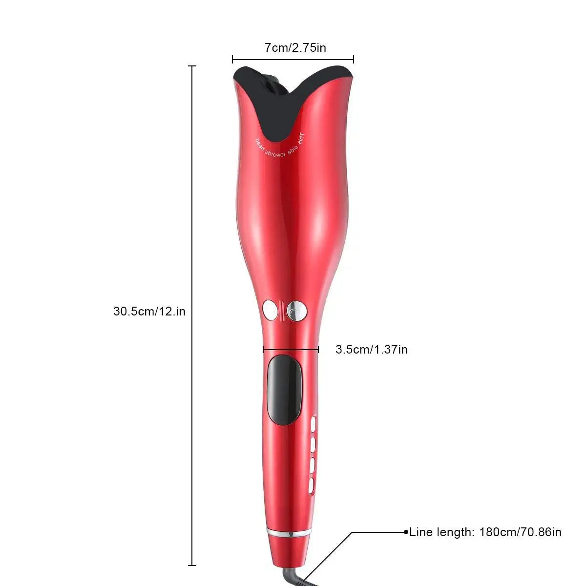 Description Picture 4 of itemMulti-Automatic Curly Hair Curler For Women Negative Ion Hair Styling Tools Ceramic Rotating Wave Magic Curling Iron Styling