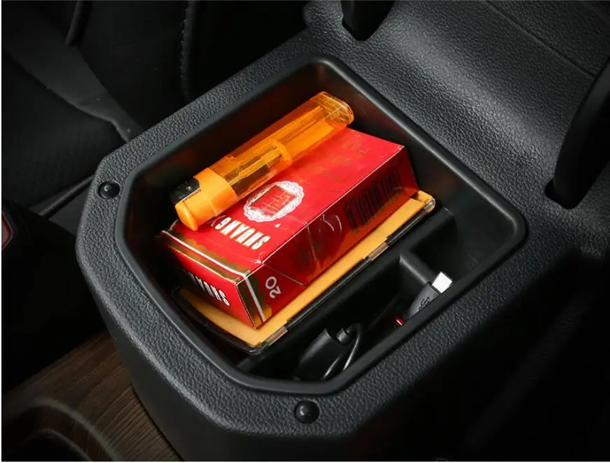 Applied only for 1718 19 Volkswagen T-ROC Central armchair box/Storage/Sundries Box Refitted Interior Accessories