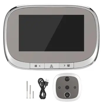 

Camera Video Doorb 4.3 inch 720P Smart Door Viewer Screen Display Doorbell Security Motion Detection Video Camera smart doorbell