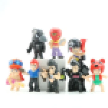 

Brawl toy 8Pcs/sets Game Cartoon Colt Figures Battle Hero doll Anime Model Building Blocks Bricks starings Kids Toys