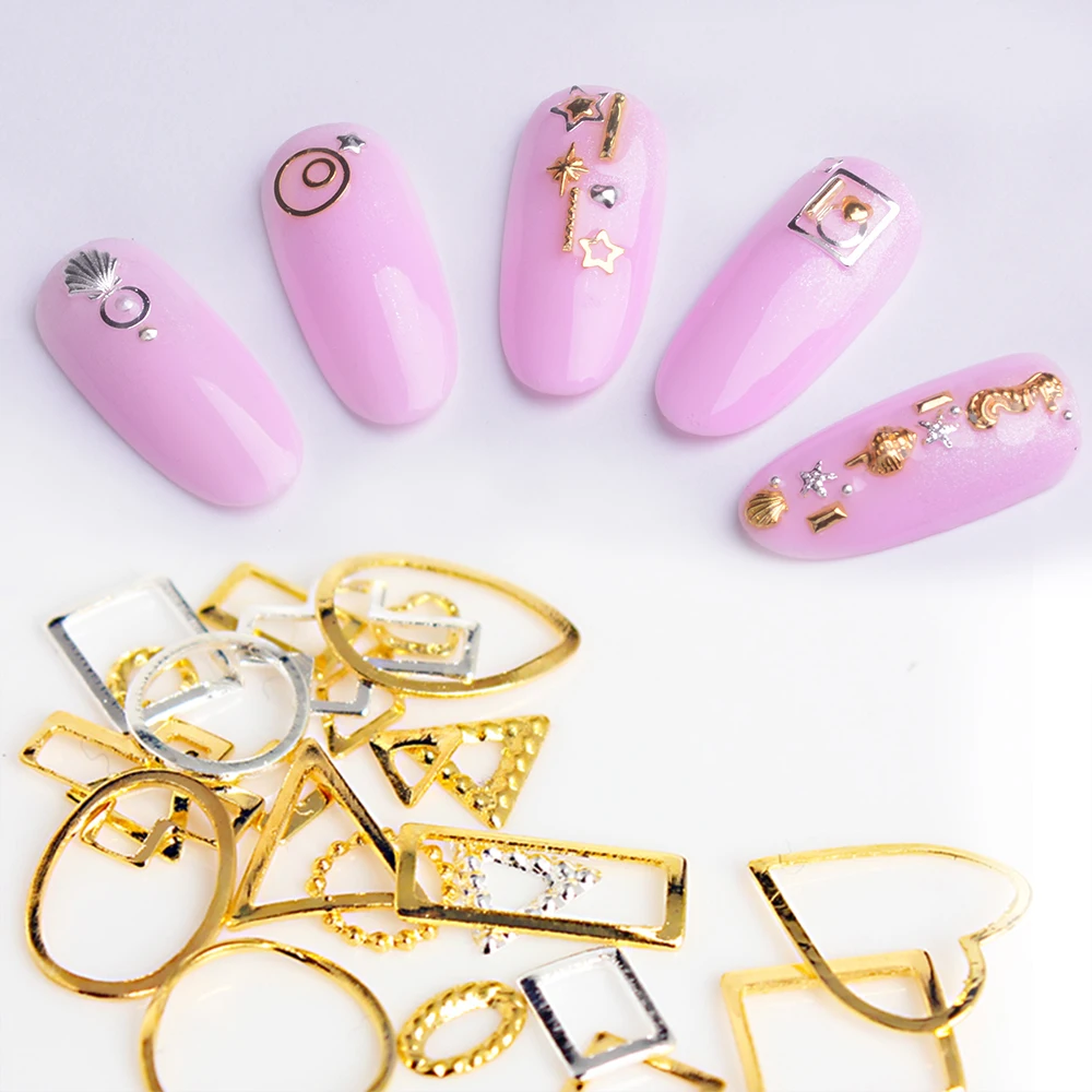

RS NAIL Mixed Rivet Rhinestones Nail Art Decorations Metal Accessories DIY Manicure Nail Design