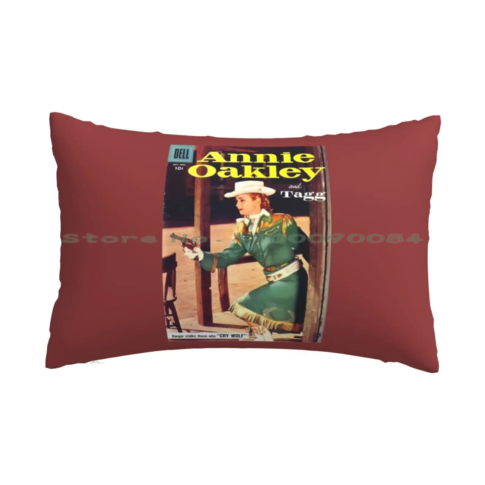 Federa Per Cuscino Hero20 X 30 50*75 Divano Camera Da Letto Herocomic Book Cowgirl Western Tv Series 1950S Retro Rettangolo Lungo Federa