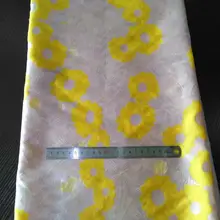 Жаккардовая парча ткань в черном цвете Новое поступление жаккардовая парча ткань с тюлем блузка DHL06