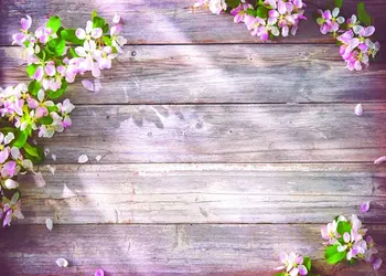 

SHENGYONGBAO Vinyl Custom Photography Backdrops Prop Flower Wood Planks Christmas day theme Photo Studio Background NY-2156