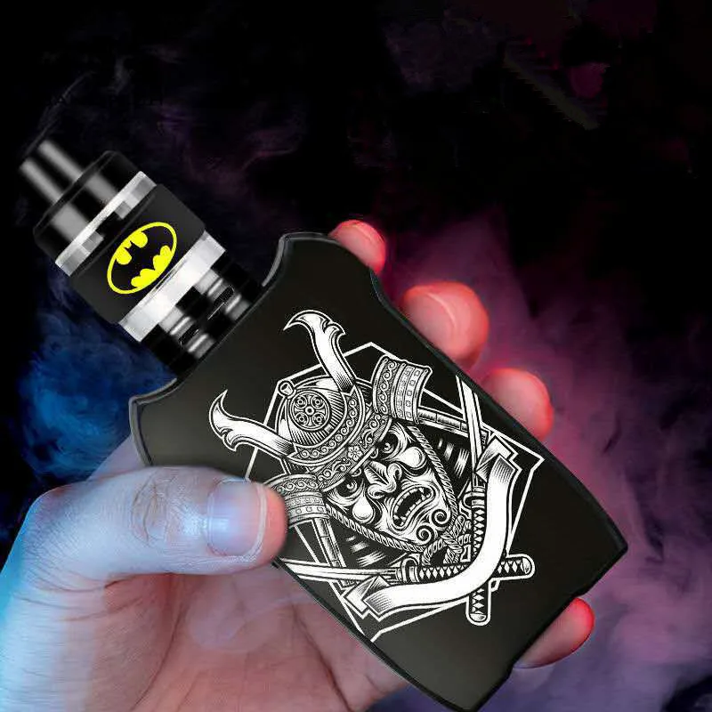 SUB TWO 80W Box Mod Kit Built-in 2000mah Battery 0.35ohm 2ml Atomizer Tank Wattage Adjustable Vaporizer Vape Mod E Cigarette Kit