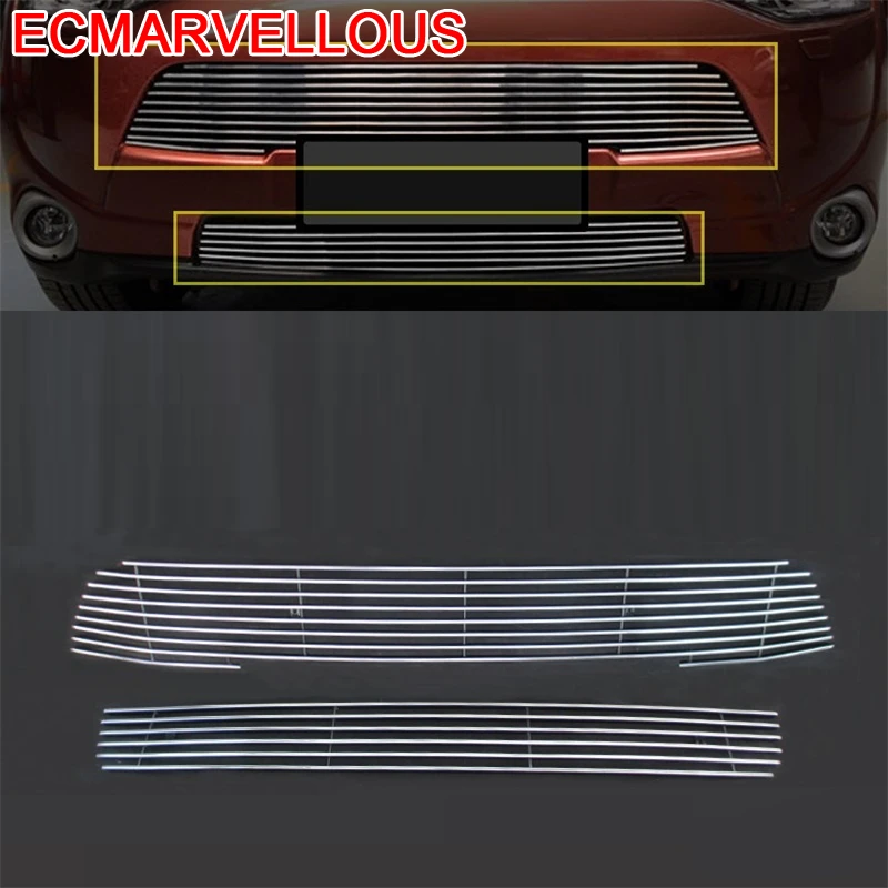 

Decoration Automobile Protecter Decorative Accessories Automovil Car Acessories Racing Grills 13 14 FOR Mitsubishi Outlander