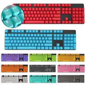 

PBT English Languag104 Keyscaps Keys Variety Of Color Choices For Cherry MX Mechanical Keyboard Key Cap Switches