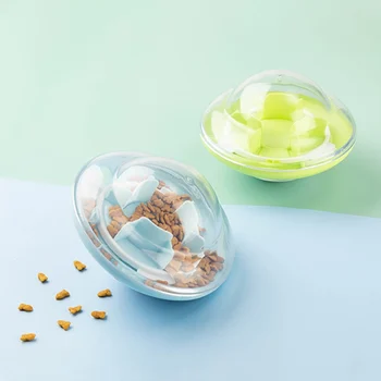 

Pet Dog Toy Flying Saucer Tumbler Food Ball Funny Cat Puzzle Leaking Slow Food Toy Feeder Feeding Companion Tool Sport Diet hot