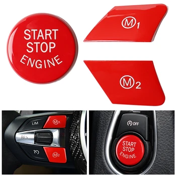 

Car Engine START Button Replace Cover STOP Switch Accessories Key Decor for BMW F16 F80 F82 F20 F22 F23 F22