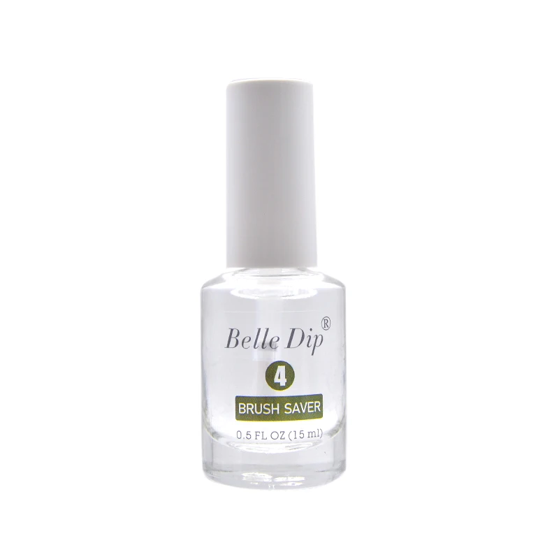 BEELE DIP base top coat 15 ml Natural Dry activator brush saver for For Nail Dipping Powder Nail art salon - Цвет: Brush saver