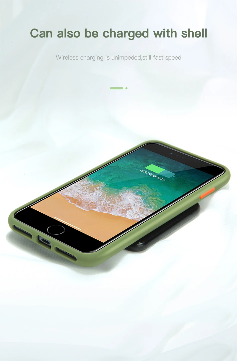 Benks Brand Fashion Case For iPhone 7 8 Plus Mobile Phone Skin Soft TPU Silicone Case Protection Back Cover TPU Shockproof Caqa (10)