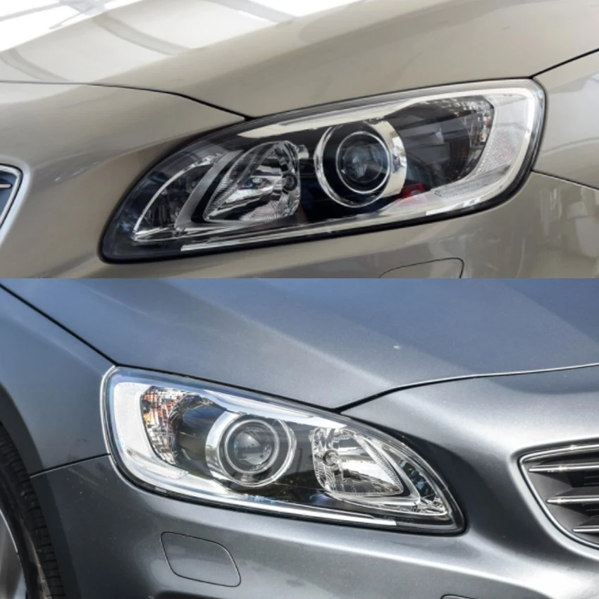 Для объектива Volvo s60L s60l абажур Защита объектива Защита фар прозрачная пластиковая крышка фары