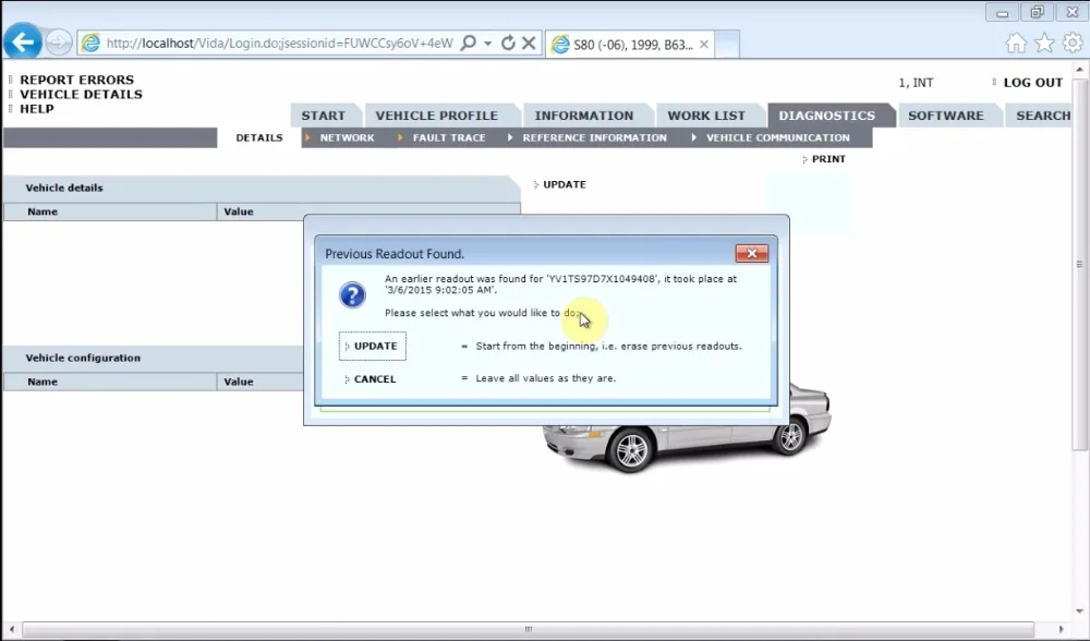 VOLVO VIDA DICE специальный осмотр автомобиля ридер программное обеспечение стандарт V2014D Поддержка мульти-Languauge Volvo автомобиль специальный осмотр