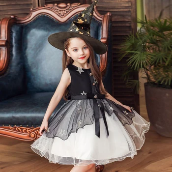 

Flower Girl Dress Teen Girl Christmas Dress For Girls Prom Attend Formal Party Dresses Girls Clothes White Black Girl Costume