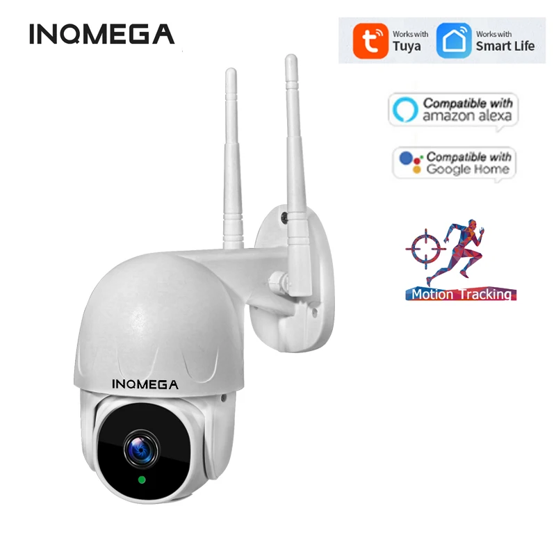 IP-камера INQMEGA Smart Cloud 1080P Wi-Fi PTZ автоматическое отслеживание поддержка Google Home Alexa |