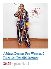 african attire for women 2 Piece Set Dashiki African Clothes Spring Autumn New Fashion Print Coat Tops +  Pants Suit Elegant Office Plus Size For Lady african pants