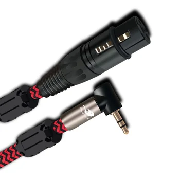 

Stereo (1/8‘’) 3.5mm Male to XLR Female Audio Cable for Laptop Cellphone PC Microphone Mixer Console Amplifier 1m 2m 3m 5m