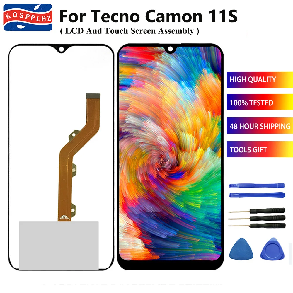ЖК-дисплей 6 2 дюйма для Tecno Camon 11s CB7 + 720x1520p дигитайзер сенсорного экрана в сборе