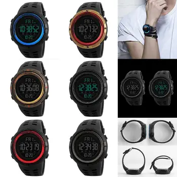 

Famous Luxury Brand Mens Sport Watches Chrono Countdown Men Waterproof Digital Watch military Clock Fashion Relojes Hombre