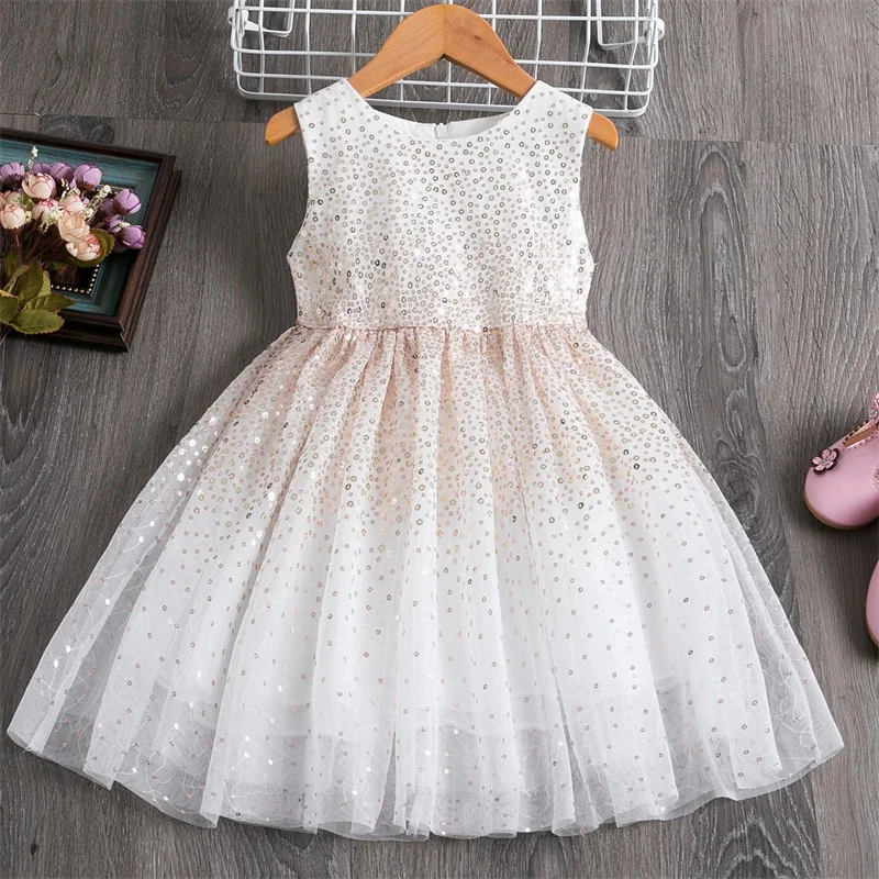 Girls Dress 2020 New Elsa Dress Girl Party Vestidos Cosplay Girl Clothing Anna Snow Queen Birthday Princess Dress Kids Costume