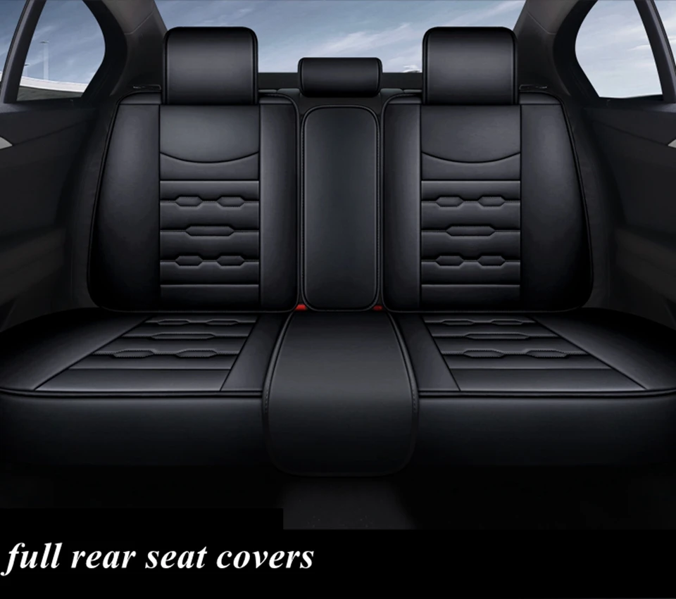 Front+Rear Car Seat Cover for Toyota RAV4 Avensis CHR Avensis Camry 4RUNNER Reiz Land Cruiser AVALON FORTUNER Car accessories