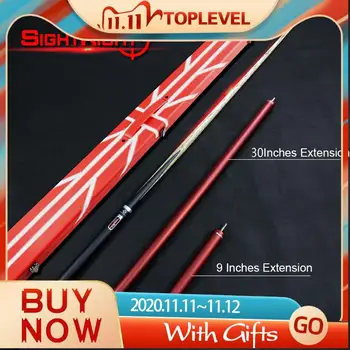 

Professional RILEY 3/4 Snooker Cue For Competition High-end Handmade Billiard Cue Kit Stick with Case with Extension for Players