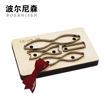 

2019 new bow jewelry handmade DIY paper cutting leather mold cutting wood mold can be used for conventional die cutting machine