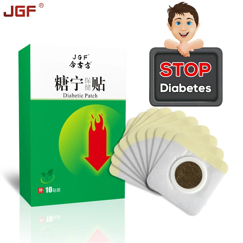 JGF снимает диабетические пластыри