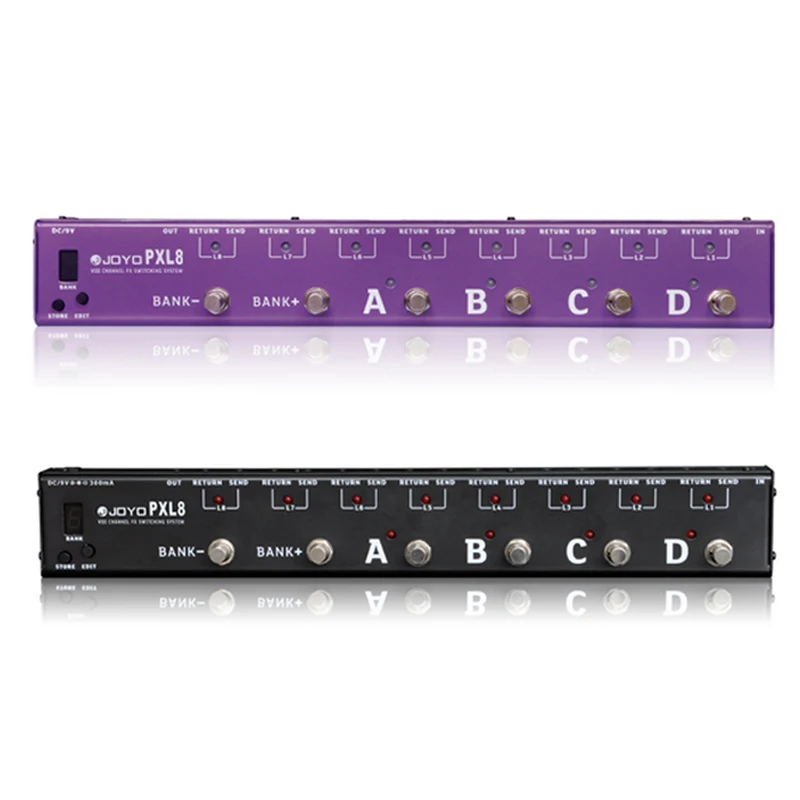 JOYO Guitar программируемый PXL8 PXL4 PXL Live Pro педаль эффектов для электрогитары Looper