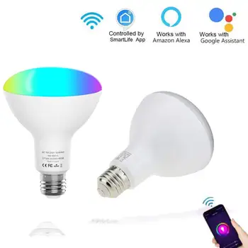 

tuya bulb smart home led lamp WIFI RGB light bulb wifi magic multicolor dimmable lamp bulb E27 E26 B22 support google home voice